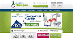 Desktop Screenshot of humeau.com